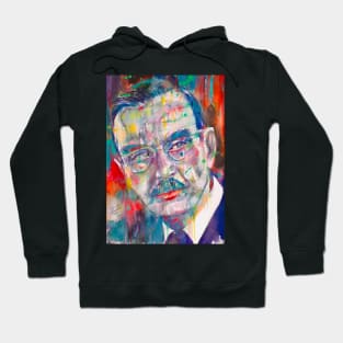 THOMAS MANN watercolor portrait .2 Hoodie